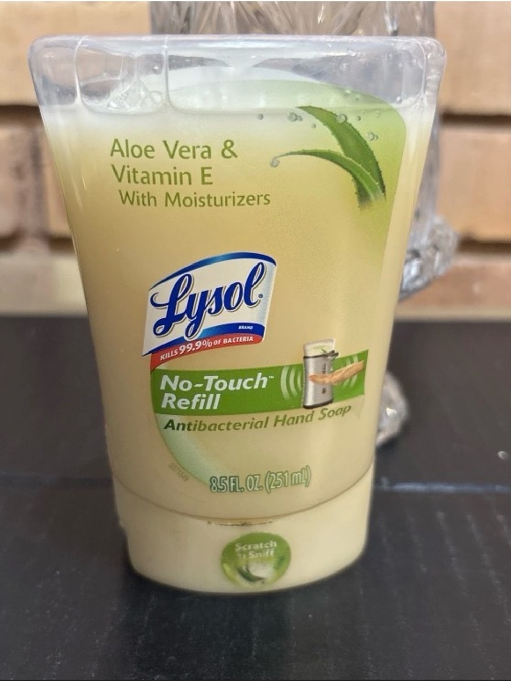 Lysol No-Touch 8.5 oz. Refill Antibacterial Hand Soap Aloe Vera & Vitamin E